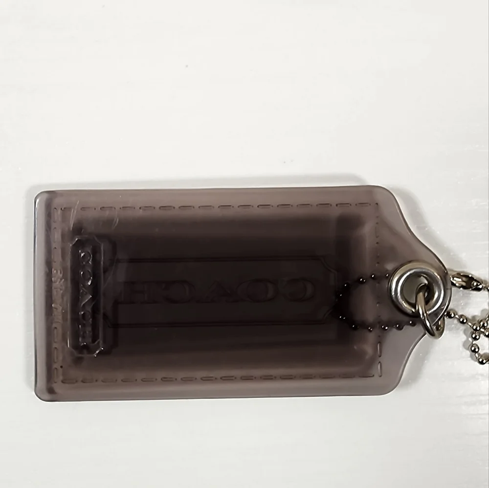 Coach Poppy 3.5 Inch Dark Smoky Hangtag